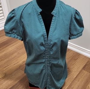 Club Monaco L Green top